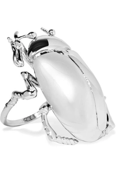 Shop Balenciaga Silver-tone Ring