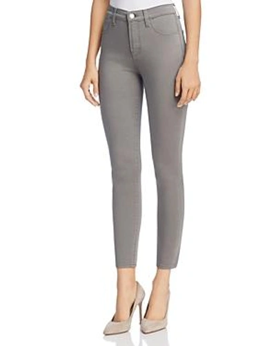 Shop J Brand Alana Sateen Jeans In Zinc - 100% Exclusive