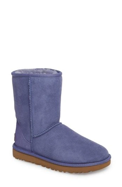Shop Ugg 'classic Ii' Genuine Shearling Lined Short Boot In Lavender Violet Suede