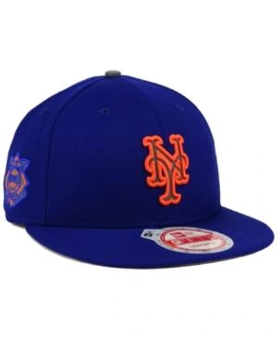 Shop New Era New York Mets Reflect On 9fifty Snapback Cap In Royalblue