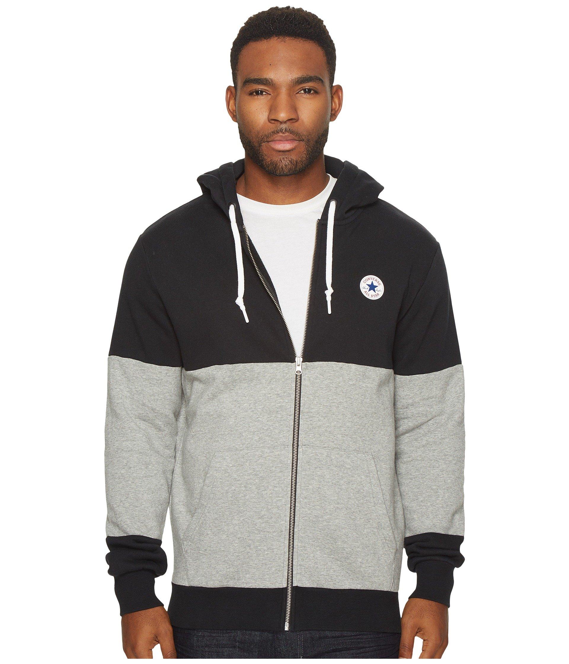 black converse hoodie womens