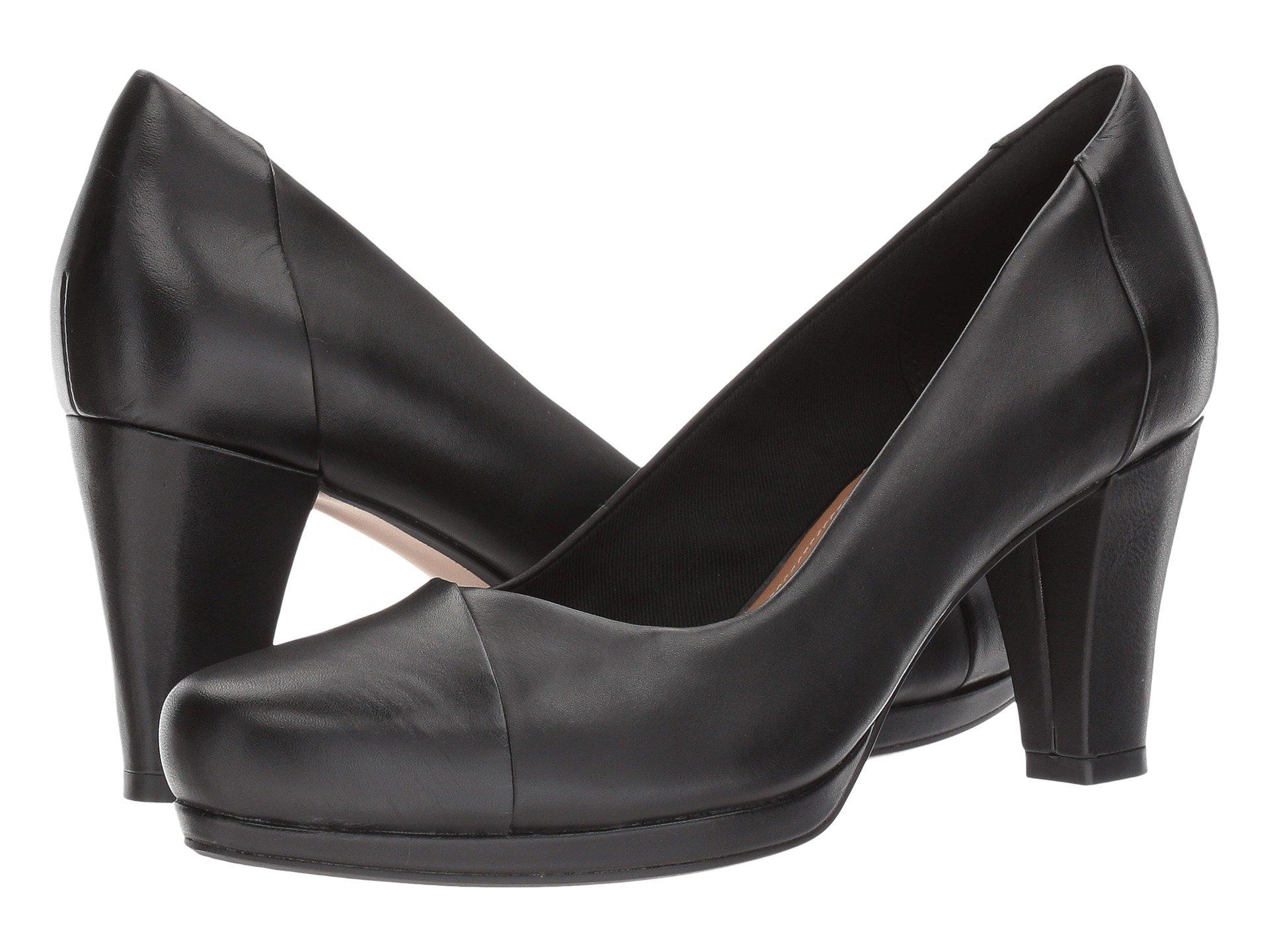 Clarks Chorus Carol, Black Leather | ModeSens