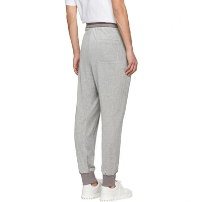 Shop 3.1 Phillip Lim / フィリップ リム 3.1 Phillip Lim Grey Tapered Velour Lounge Pants In Ltgry Lt022