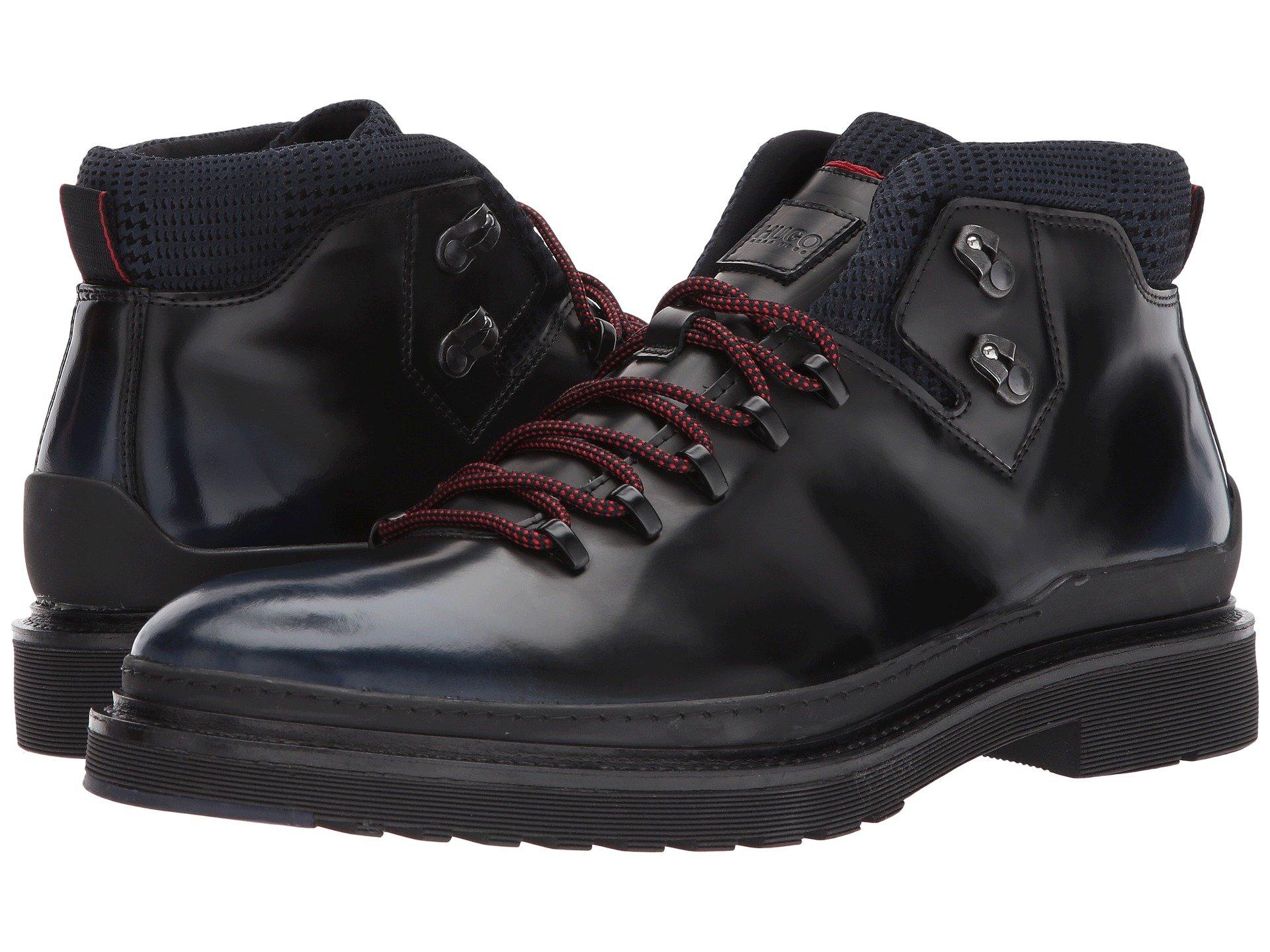 hugo boss dark blue boots