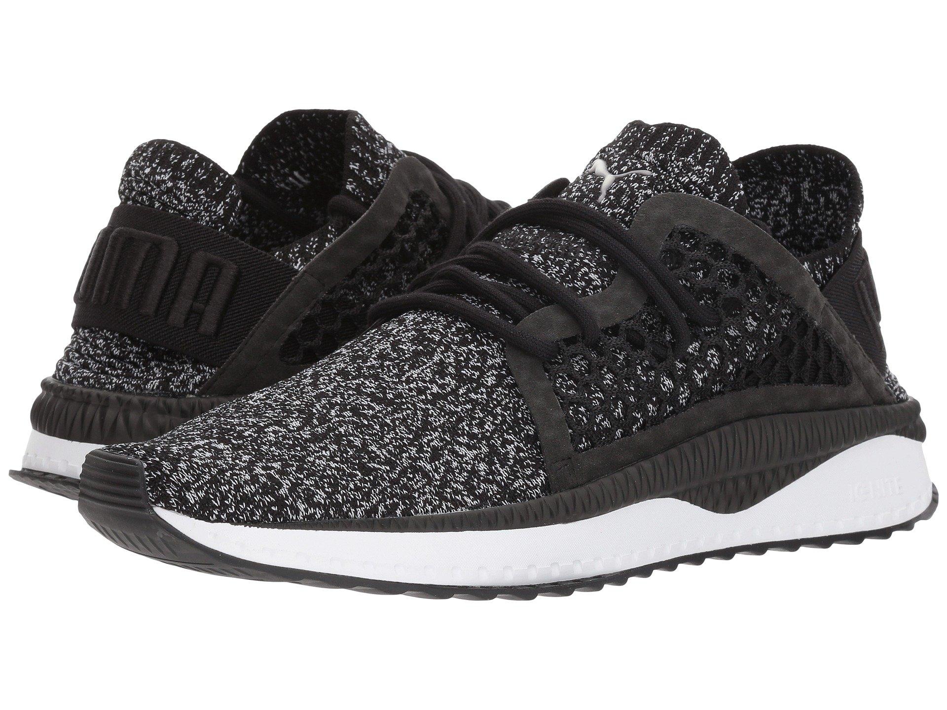 puma tsugi black and white