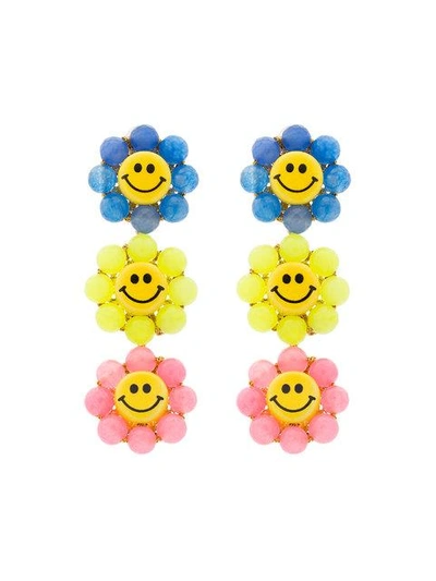 Shop Venessa Arizaga Happy Flower Earrings