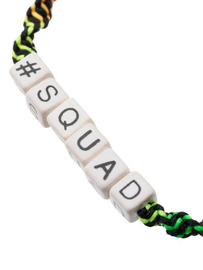 Shop Venessa Arizaga Hashtag The Squad Bracelet