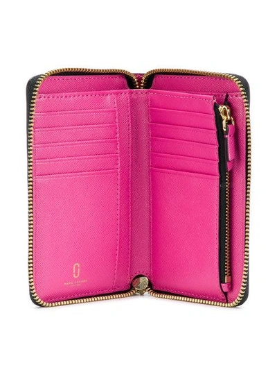 Shop Marc Jacobs Snapshot Compact Wallet - Pink