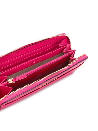 Shop Michael Michael Kors Mercer Leather Wallet - Pink