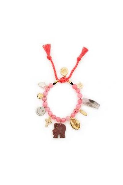 Shop Venessa Arizaga Pink Elephant Bracelet