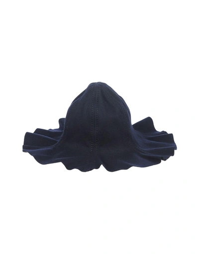 Shop Sacai Luck Hat In Dark Blue