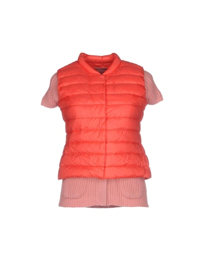 Shop Add Down Jacket In Coral