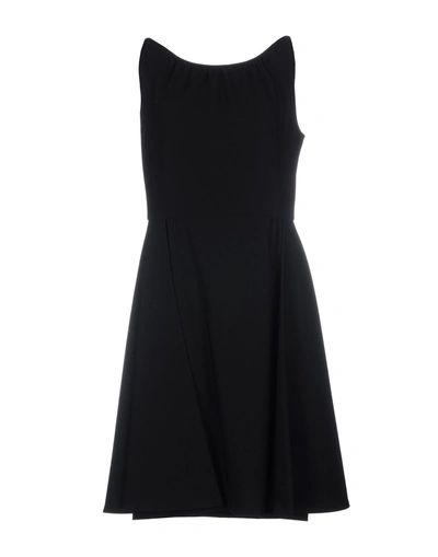 Shop Moschino Midi Dresses In Black