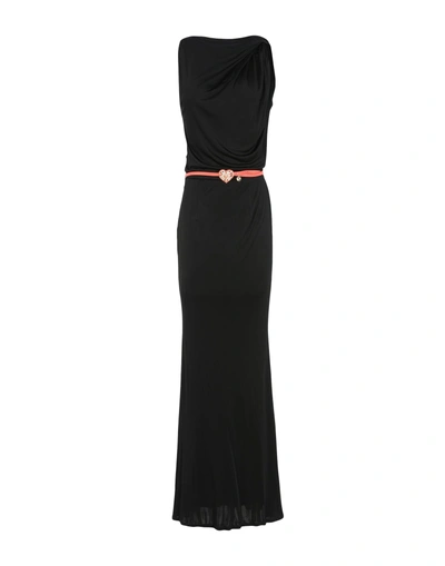 Shop Class Roberto Cavalli Long Dresses In Black