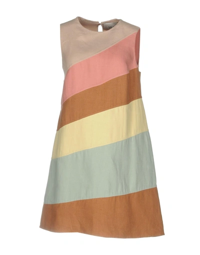 Valentino Short Dresses In Pink