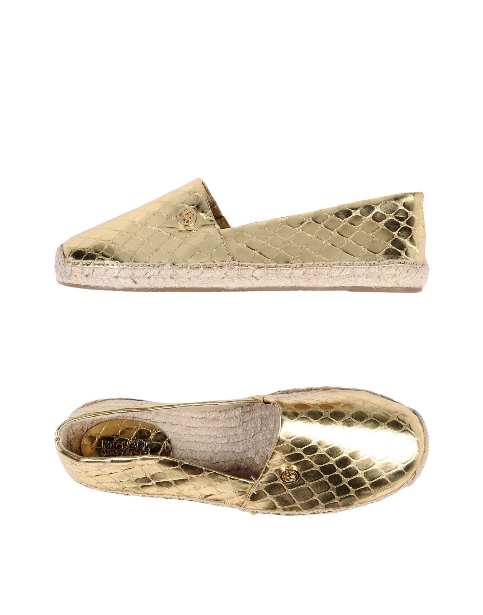 michael kors espadrilles gold
