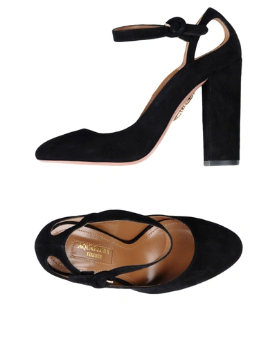 Shop Aquazzura Pumps In Black