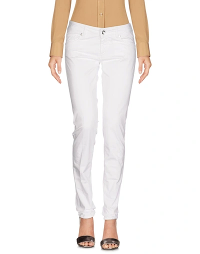 Shop Entre Amis Casual Pants In White