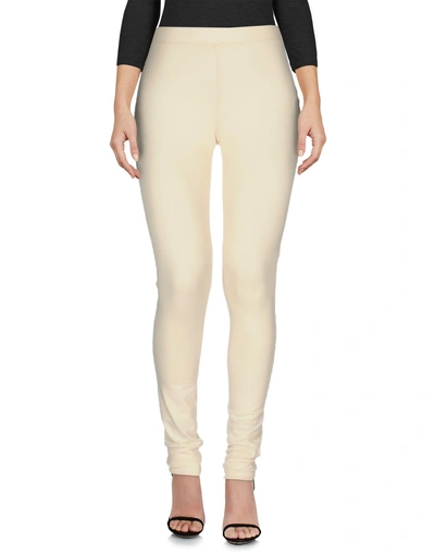 Shop Kangra Cashmere Leggings In Beige