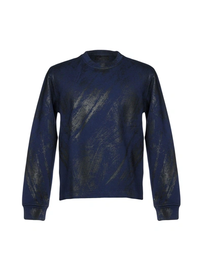 Shop Diesel Black Gold Sweatshirt In Dark Blue