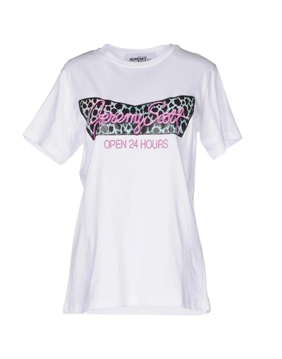 Shop Jeremy Scott T-shirts In White