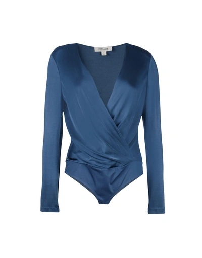 Shop Diane Von Furstenberg In Slate Blue