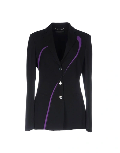 Shop Versace Sartorial Jacket In Black