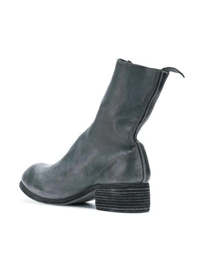 Shop Guidi Calf-length Boots - Grey