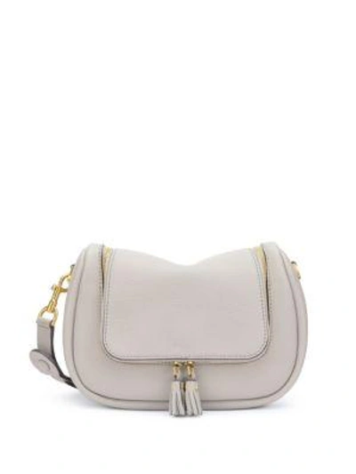 Shop Anya Hindmarch Vere Small Soft Leather Satchel In Steam