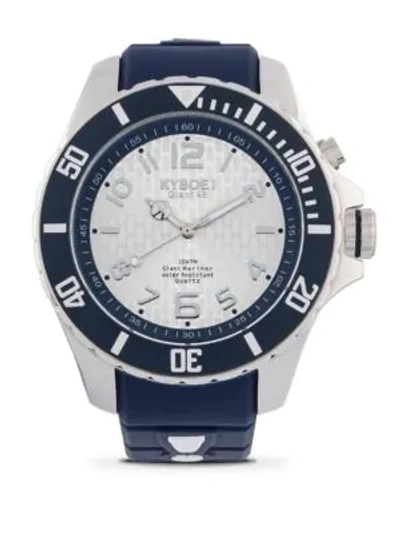 Shop Kyboe! Stainless Steel Penn State Nittany Lions Strap Watch In Blue