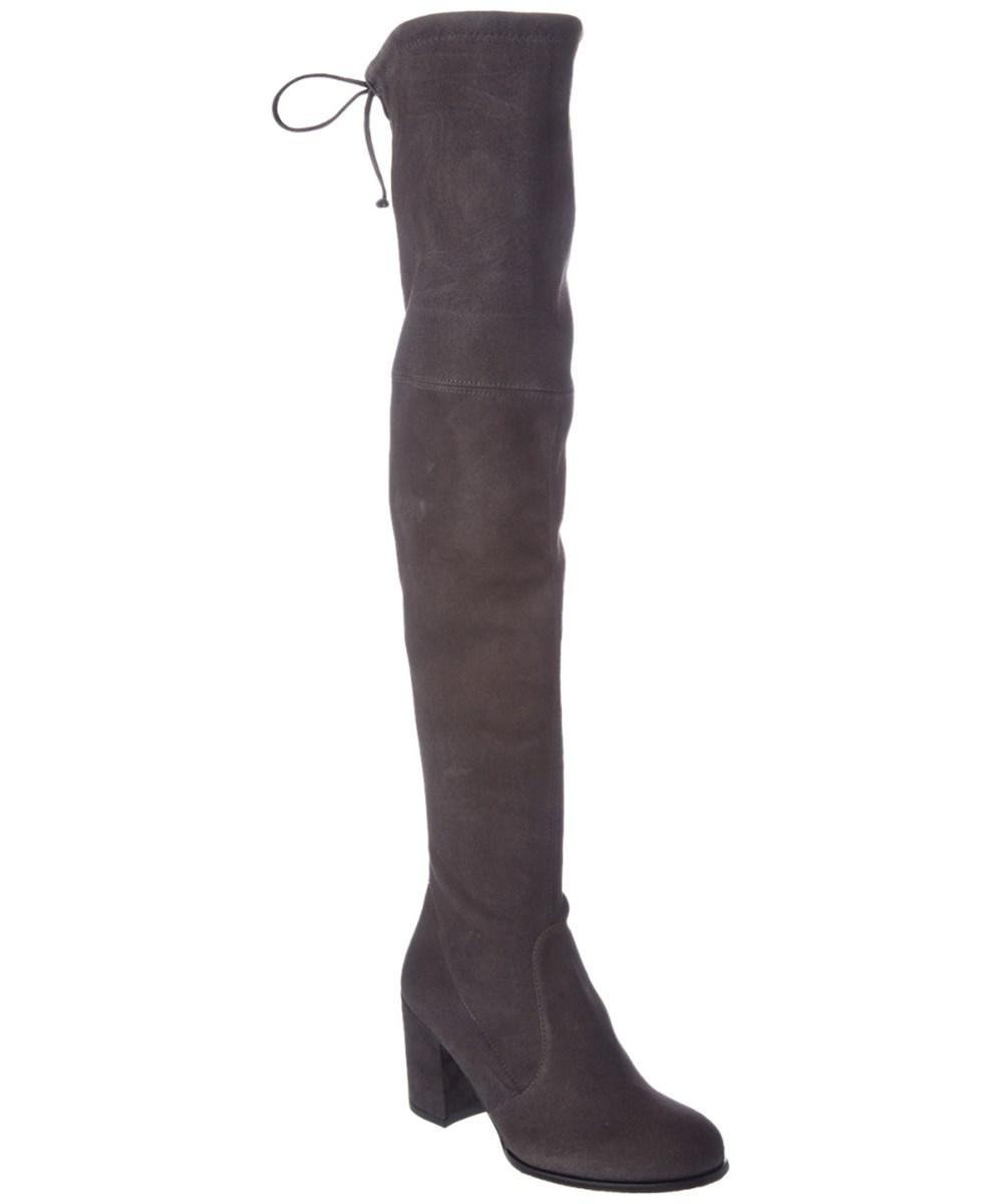 stuart weitzman tieland suede