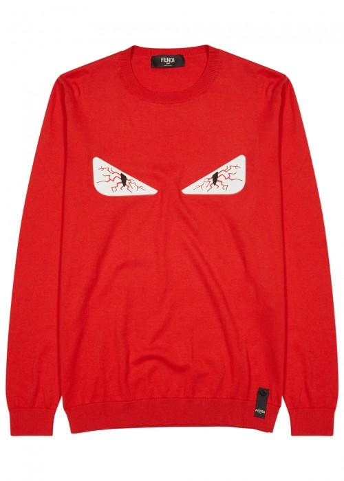 fendi jumper red