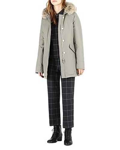 Shop Woolrich Down Coat - Arctic Parka In Paloma