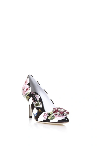 Shop Dolce & Gabbana Pumps In Patent Leather 75mm In Rose