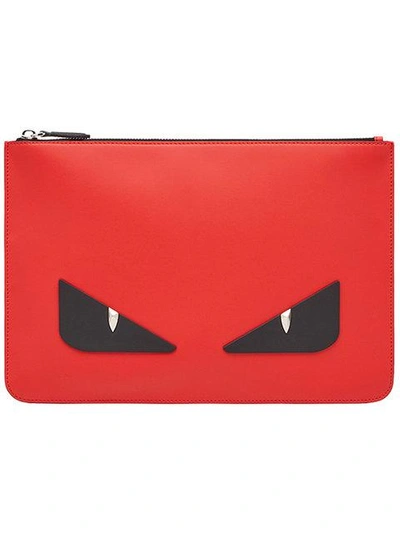 Shop Fendi Bag Bugs In Red