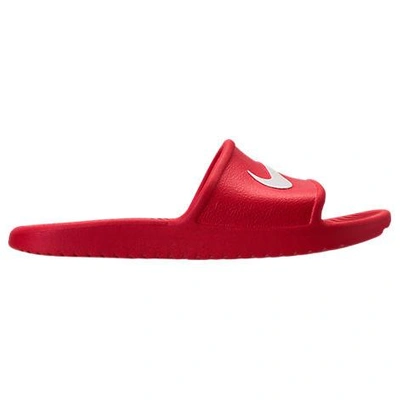 Shop Nike Men's Kawa Slide Sandals, Red - Size 10.0