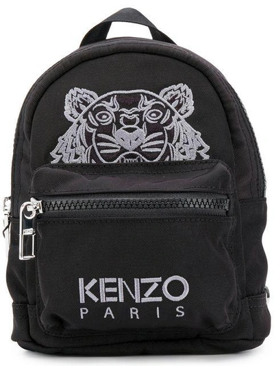 Shop Kenzo Mini Tiger Backpack In Black 99