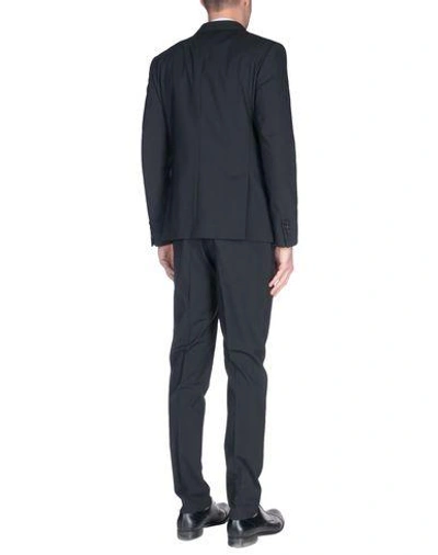 Shop Dsquared2 Man Suit Black Size 44 Virgin Wool, Elastane