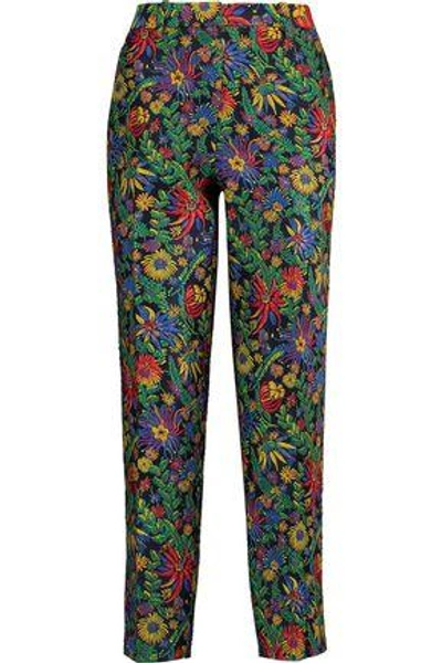 Shop 3.1 Phillip Lim / フィリップ リム Woman Floral-jacquard Tapered Pants Multicolor