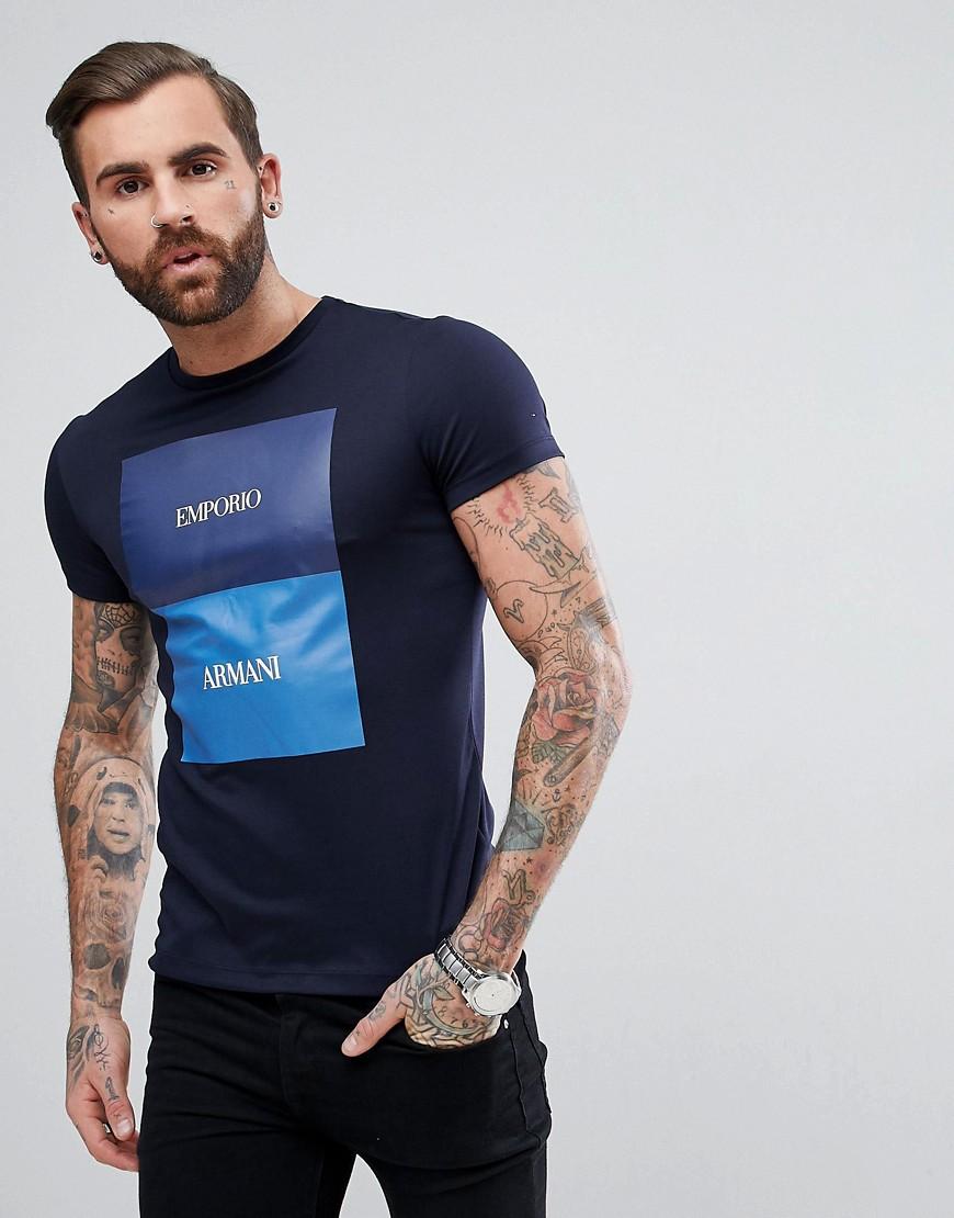 emporio armani slim fit t shirt