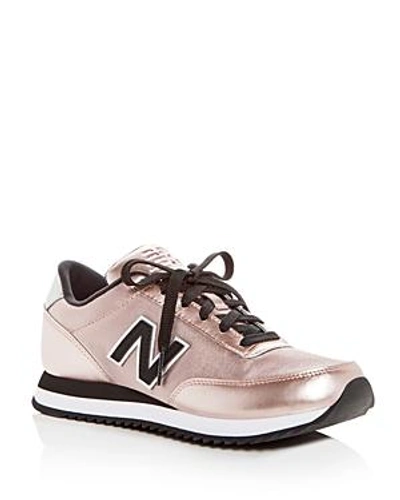 Shop New Balance Women's Lace Up Sneakers In Champagne
