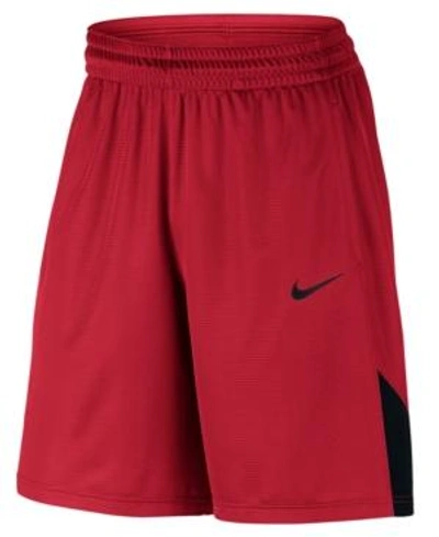 Shop Nike Men's Dri-fit Fastbreak Basketball Shorts In Universal Red