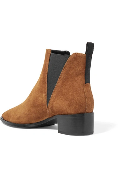 Shop Acne Studios Jensen Suede Ankle Boots In Tan