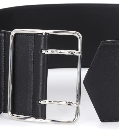 Shop Altuzarra Leather Belt In Black