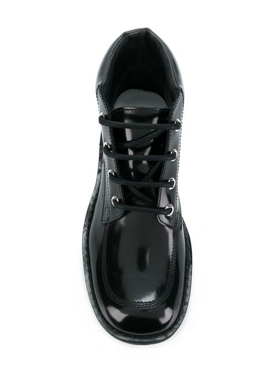 Shop Maison Margiela Lace-up Boots