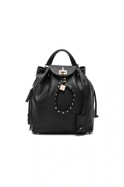 Shop Valentino Twiny Backpack In Black