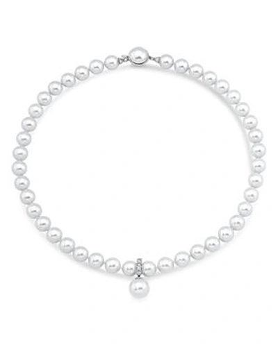 Shop Majorica Simulated Pearl Strand Necklace, 18 In White