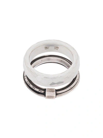 Shop Werkstatt:münchen Embellished Ring - Metallic