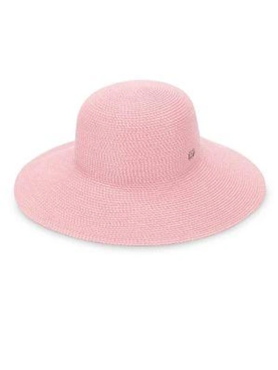Shop Eric Javits Hampton Sun Hat In Pop Pink