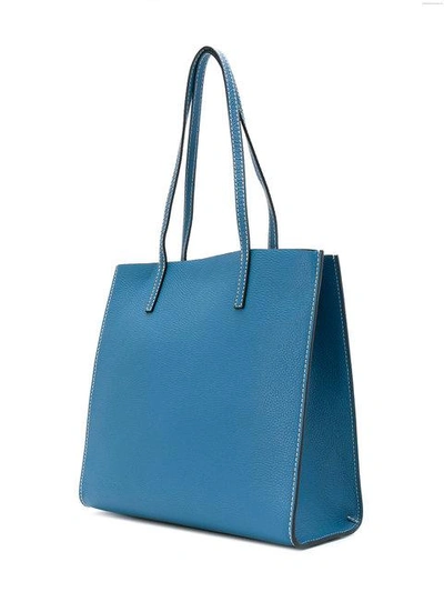 Shop Marc Jacobs The Grind Tote Bag - Blue